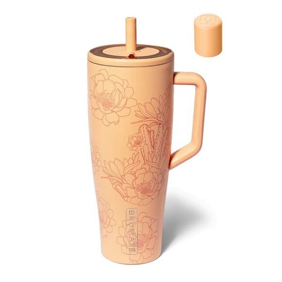 Brumate Eras 40 OZ & Magnetic Straw Topper Bundle (Cactus Flower) - Picture 1 of 11